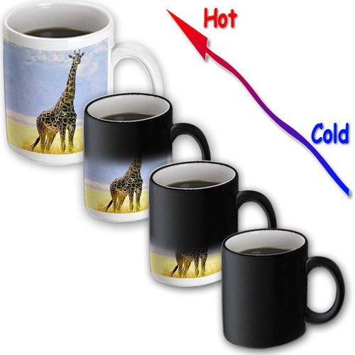 Funny Giraffe Coffee Mug - 11oz Ceramic Cup with Handle - Perfect Gift for Animal Lovers, Office Use & Morning Coffee Routine