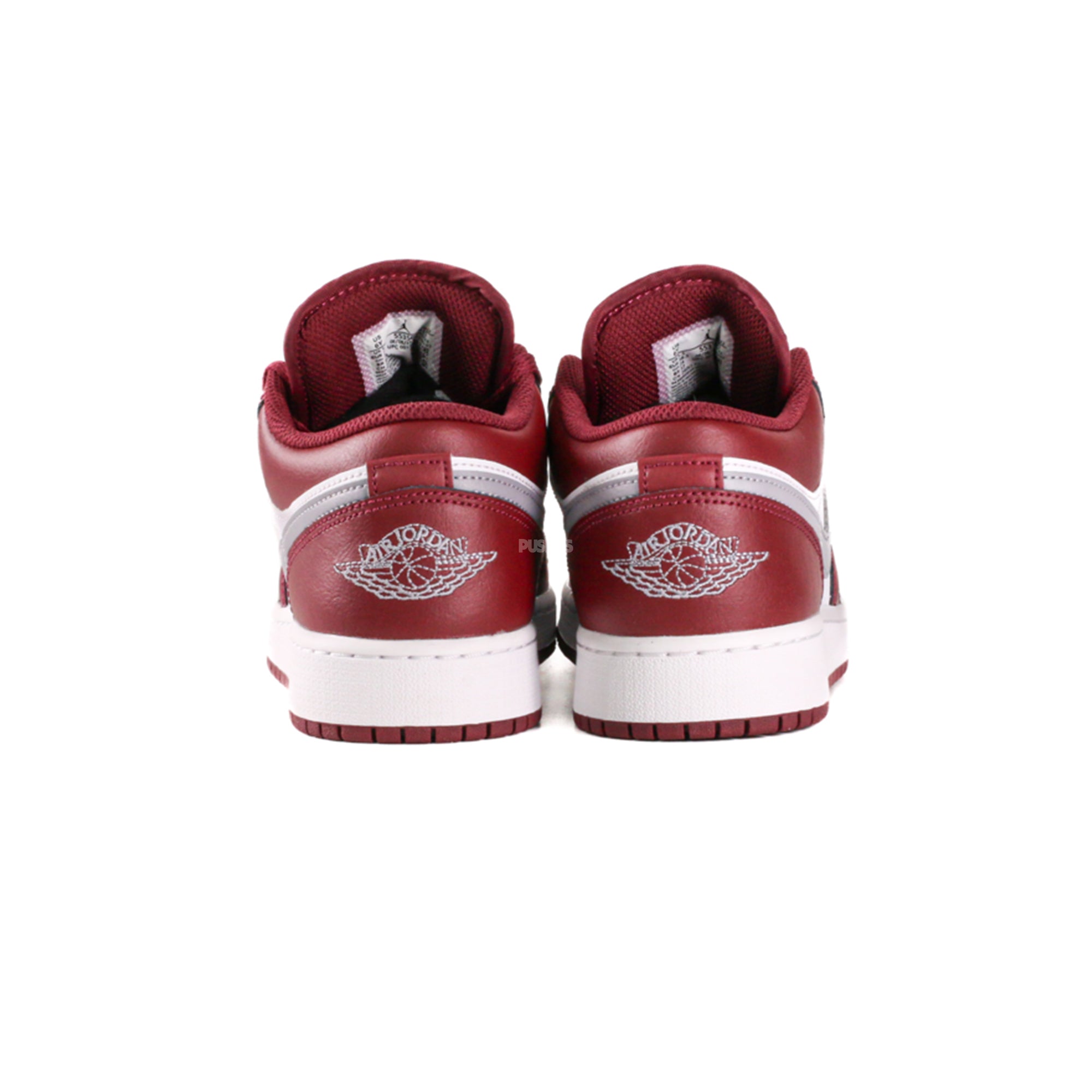 Air Jordan 1 Low 'Bordeaux' GS Sneakers for Girls (2022) - Stylish Basketball Shoes for School, Sports & Casual Wear