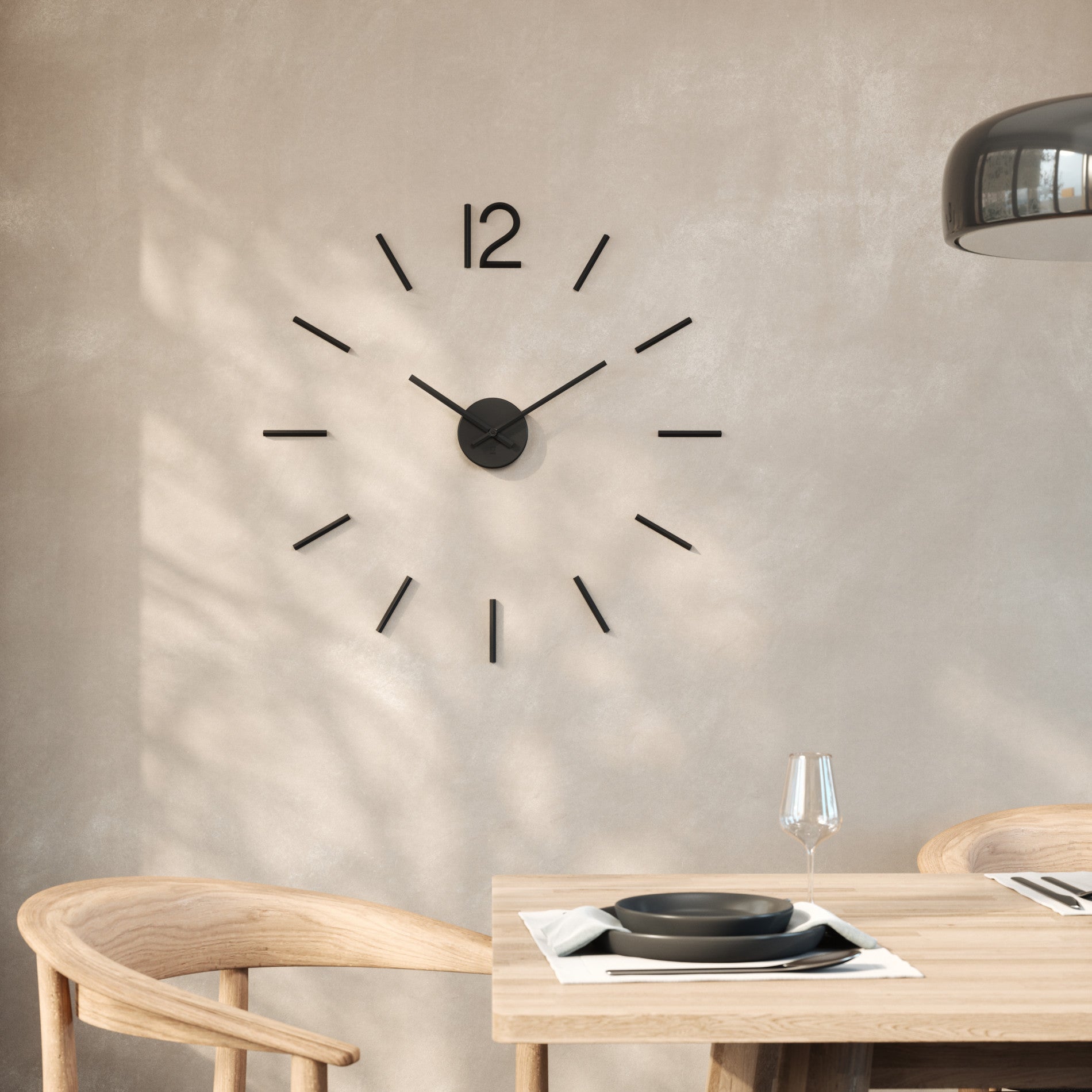 Blink Wall Clock - Silent Non-Ticking Battery Operated Modern Round Clock for Home, Office, Classroom | Perfect for Living Room, Bedroom Decor & Easy to Read Time