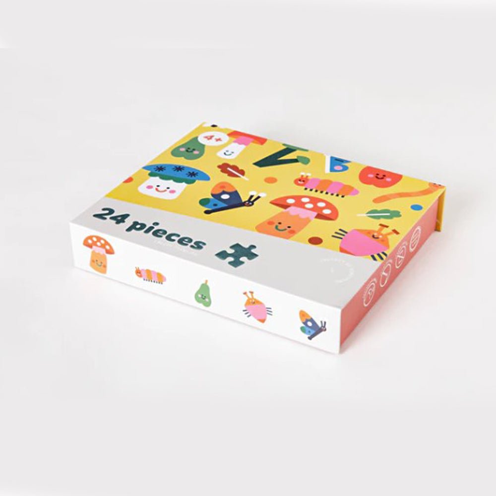 24 Piece Kids Puzzle - Creepy Crawlies Insect Theme Educational Toy for Children Ages 3-6 | Perfect for Birthday Gifts, Classroom Activities & Early Learning Development