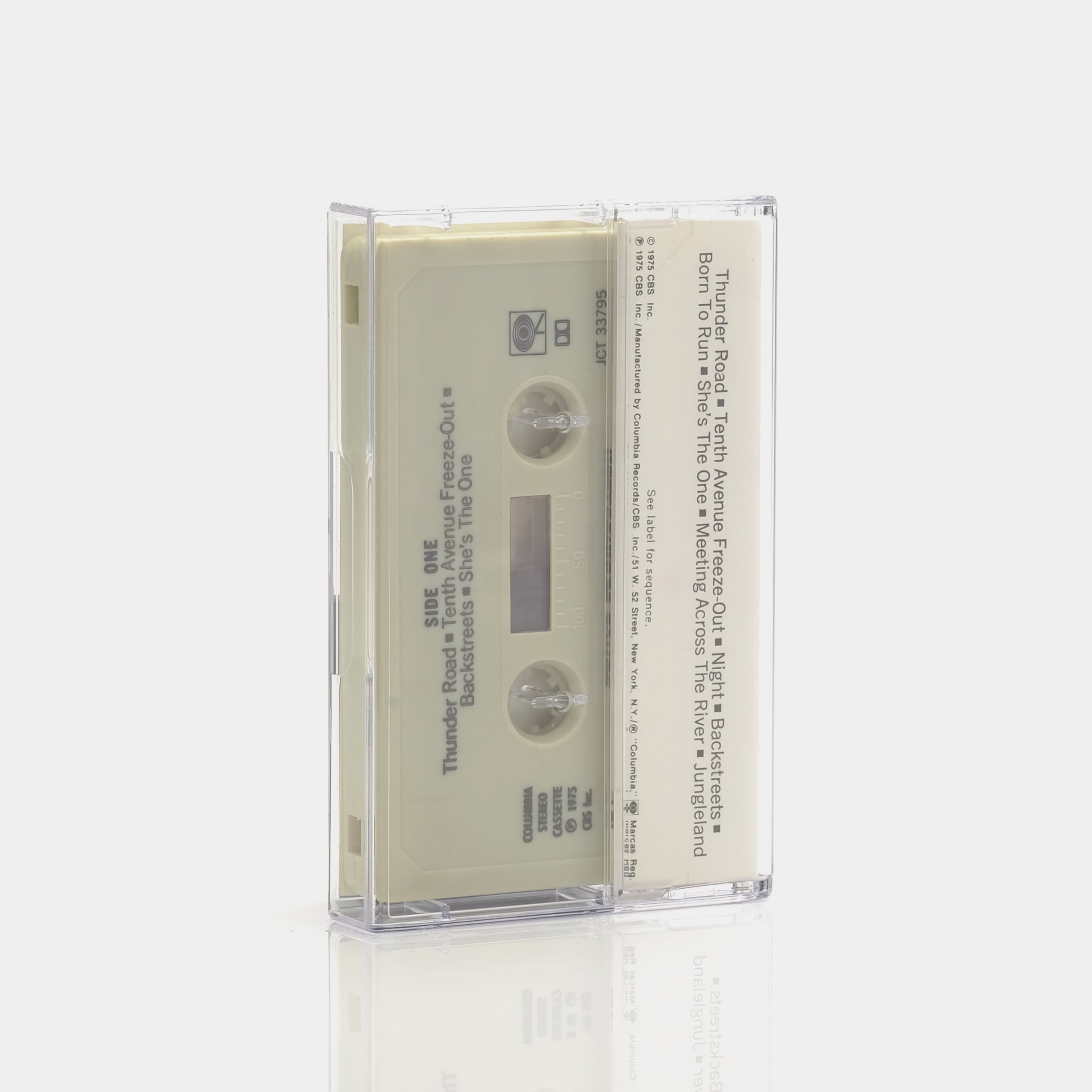 Bruce Springsteen - Born To Run Cassette Tape | Vintage Music Collectible | Perfect for Car Rides & Retro Music Lovers