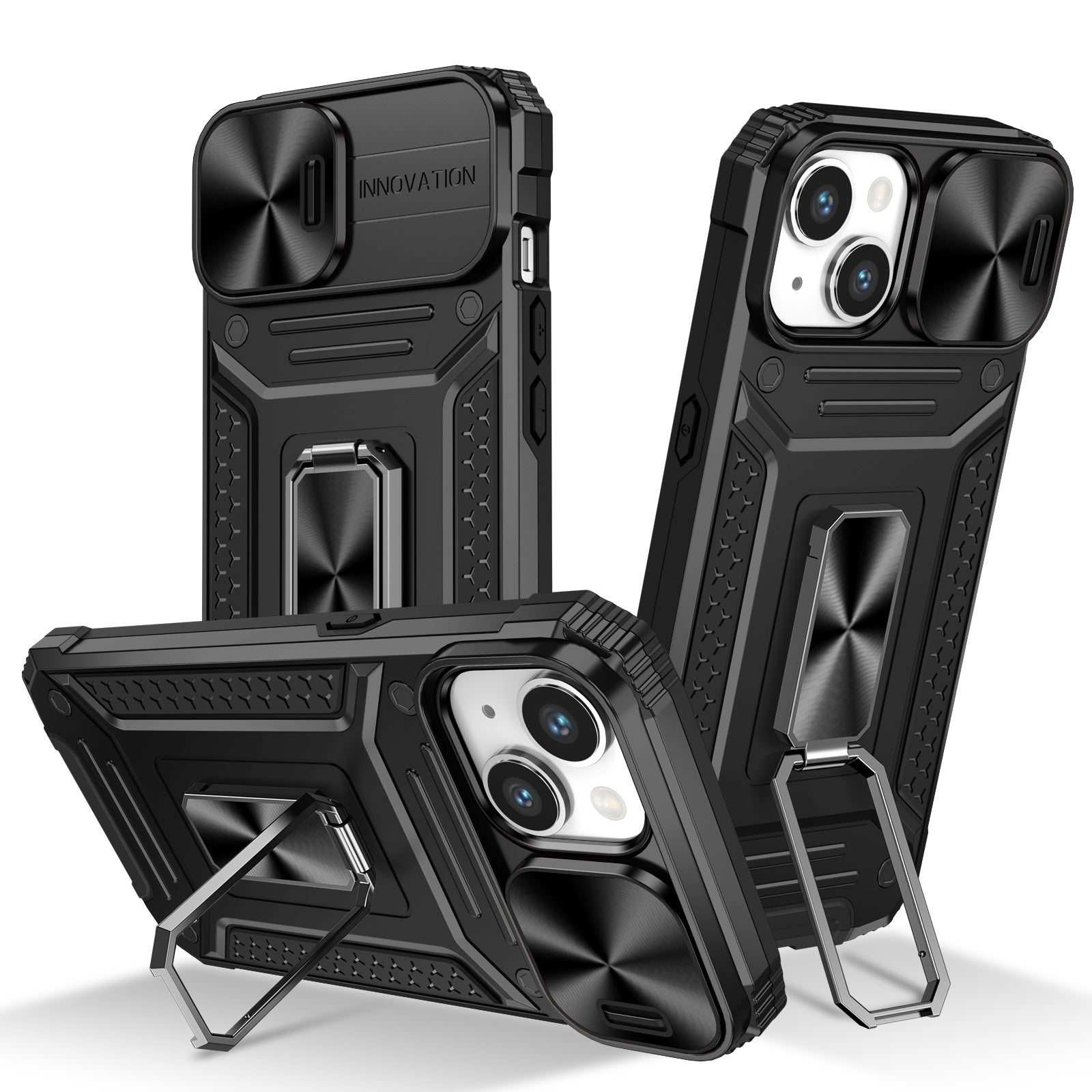 Premium Shockproof Hard Case for iPhone 14 - Durable Protection with Slim Design | Perfect for Outdoor, Travel & Everyday Use