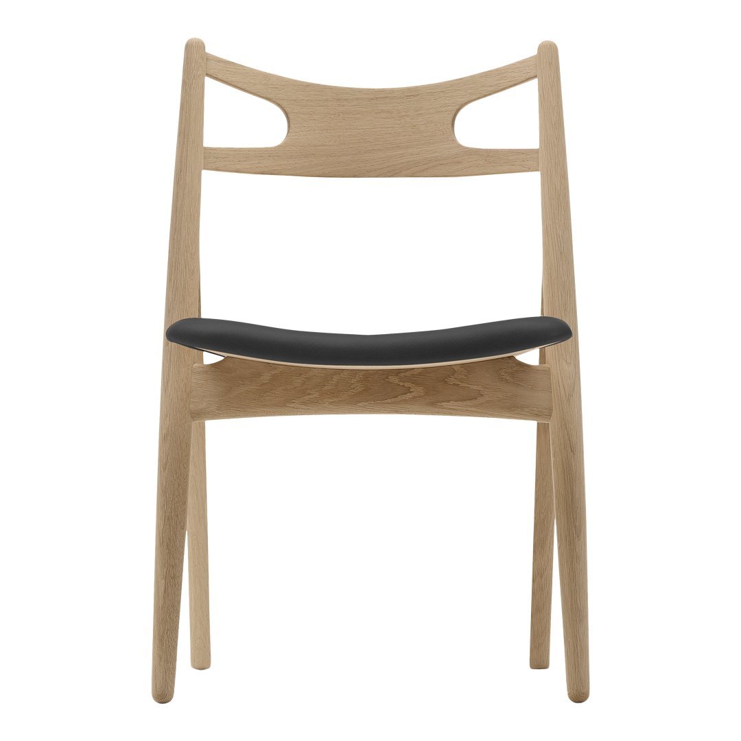 CH29P Sawbuck Chair - Solid Wood Folding Chair for Outdoor Camping, Picnics & Events - Durable & Portable Wooden Chair for Patio, Garden & Backyard