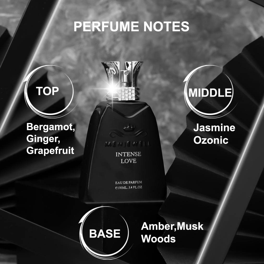 Premium Men's Cologne - Luxury Fragrance for Men | Long-Lasting Scent for Date Night, Office & Special Occasions