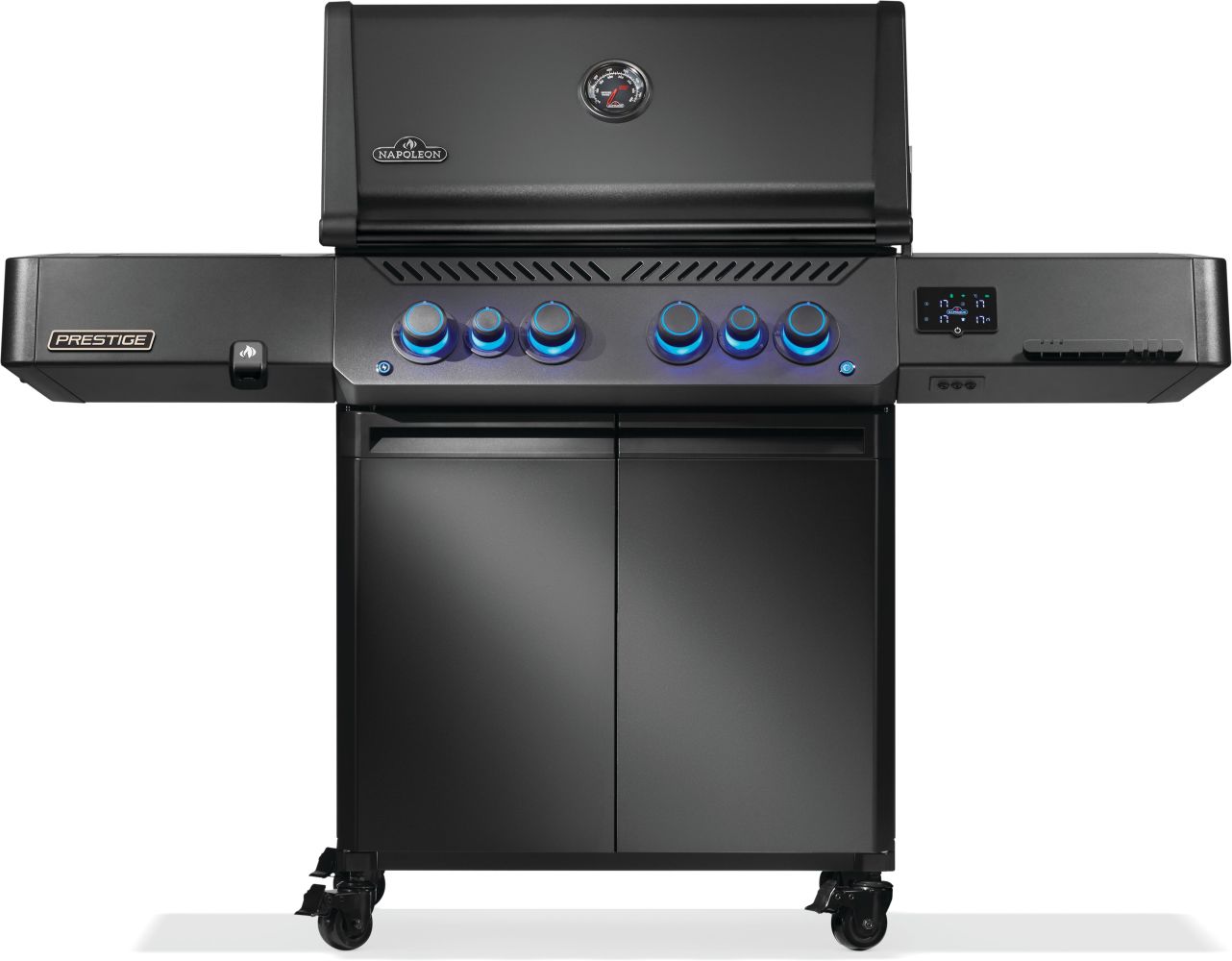 Napoleon Phantom Prestige 500 RSIB Smart Gas Grill - Outdoor BBQ Grill with Connected Technology for Backyard Cooking & Entertaining