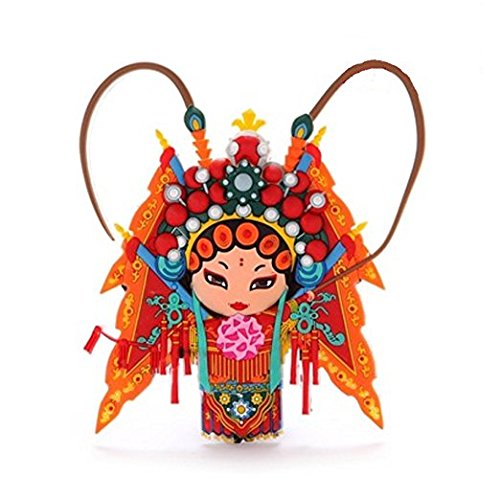 Ultipro Jolooyo Peking Opera Character Fridge Magnet - Chinese Cultural Decor, Collectible Souvenir for Home, Office & Gifts