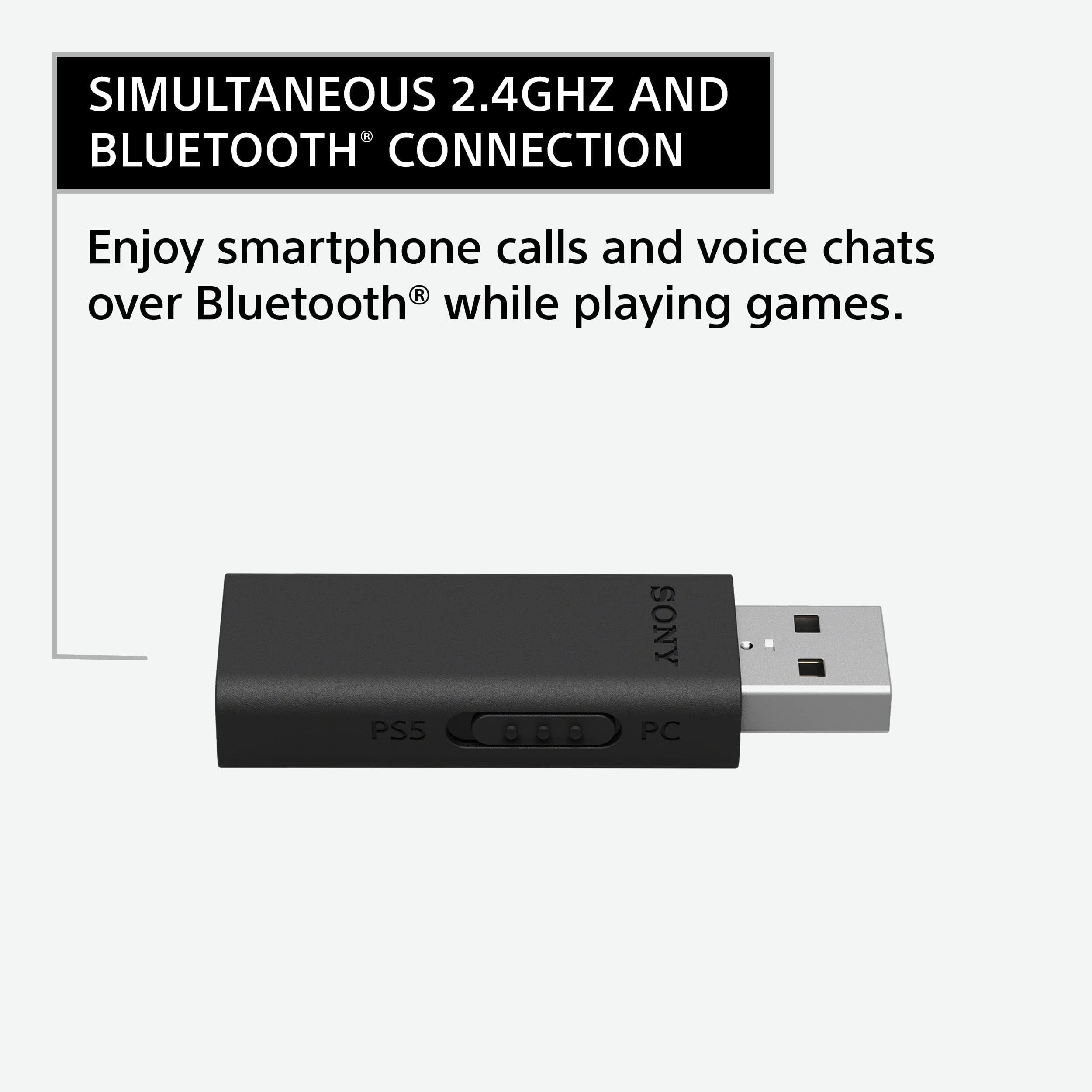 Sony INZONE H9 Wireless Gaming Headset with Active Noise Cancellation, Bluetooth 5.0, Built-in Mic, 360 Spatial Sound for PC & PS5 (WH-G900N) - White - Perfect for Competitive Gaming, Streaming and Immersive Playstation 5 Experiences