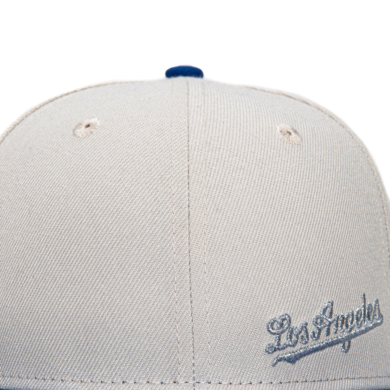 New Era 59Fifty Los Angeles Dodgers 1955 World Series Patch Snapback Hat - Royal Blue & Stone - Vintage Baseball Cap for Men, Game Day & Streetwear Fashion