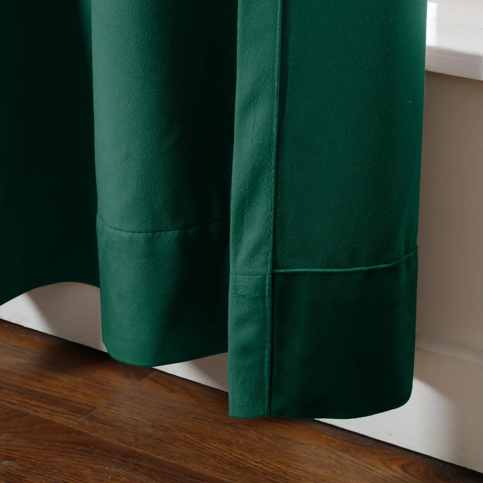 Luxury Velvet Pinch Pleat Thermal Blackout Curtains - Insulated Drapes for Bedroom & Living Room - Noise Reducing & Energy Efficient Window Treatments