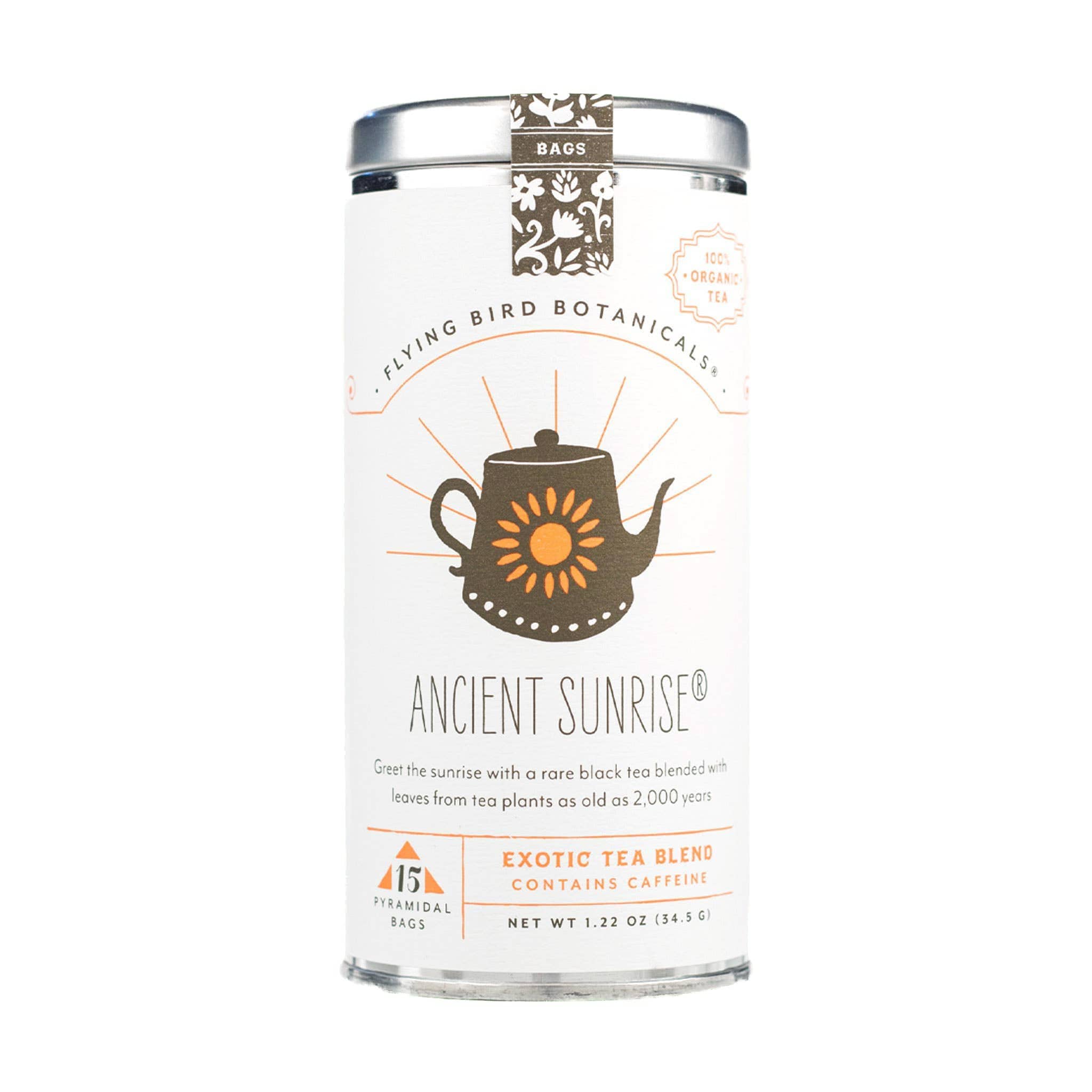 Premium Ancient Sunrise Tea - Organic Loose Leaf Herbal Tea for Relaxation & Wellness - Perfect for Morning Rituals & Meditation