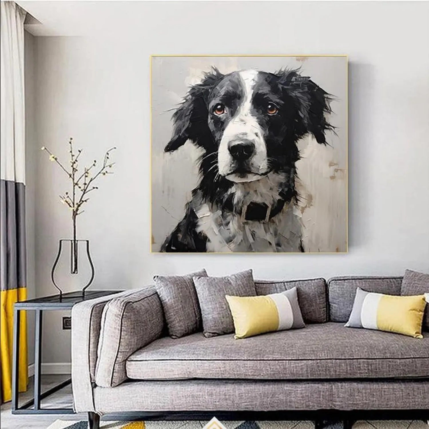 Animal Art Painting #AP158 - Handmade Wildlife Canvas Art for Home & Office Decor | Perfect for Living Room, Bedroom, or Gift