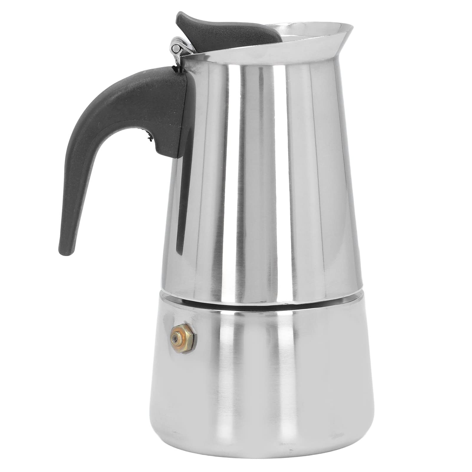 Premium Stovetop Espresso Maker - Italian Moka Pot Coffee Maker with Stainless Steel Construction - Classic Percolator for Rich Espresso at Home, Office or Camping - Perfect for Coffee Lovers & Gift Giving