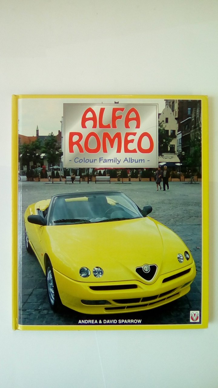 Alfa Romeo Sports Cars - The Color Family Album | Vintage Car Enthusiast Collection | Perfect for Car Shows & Classic Auto Displays