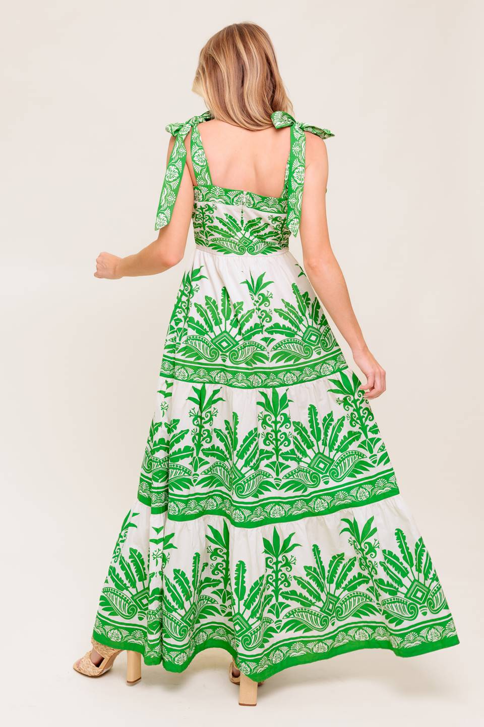 Light as Air Maxi Dress in Olive - Flowy & Comfortable Summer Dress for Beach, Vacation & Casual Outings