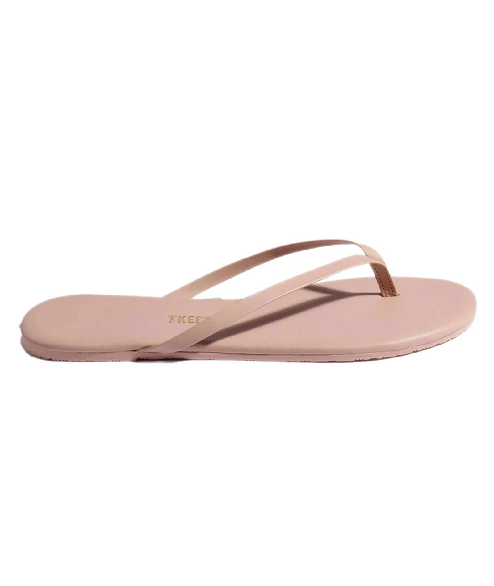 Tkees Women's Solid Color Flip Flops in Dusty Rose - Comfortable Beach Sandals for Summer, Poolside, and Casual Outings