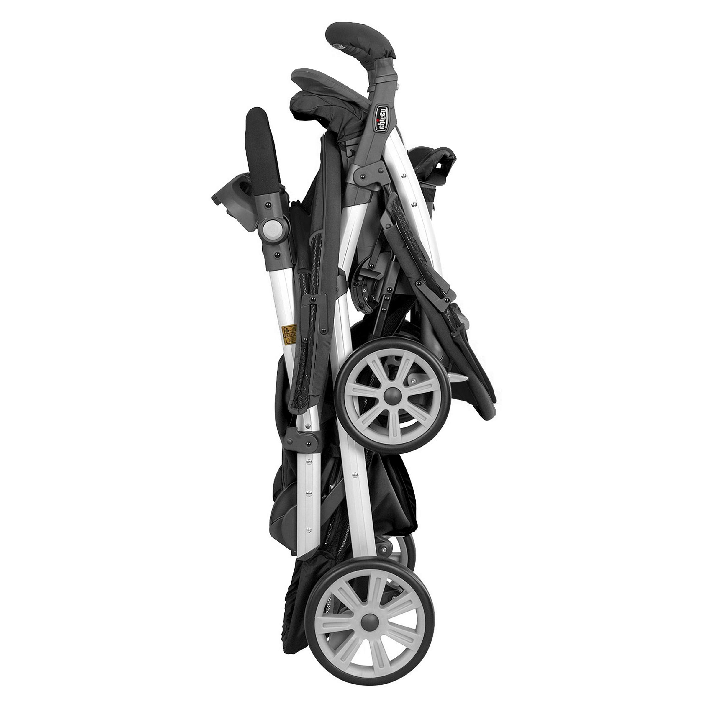 Chicco Cortina Together Double Stroller in Minerale - Lightweight Side-by-Side Baby Stroller for Twins - Perfect for Shopping, Travel & Outdoor Adventures