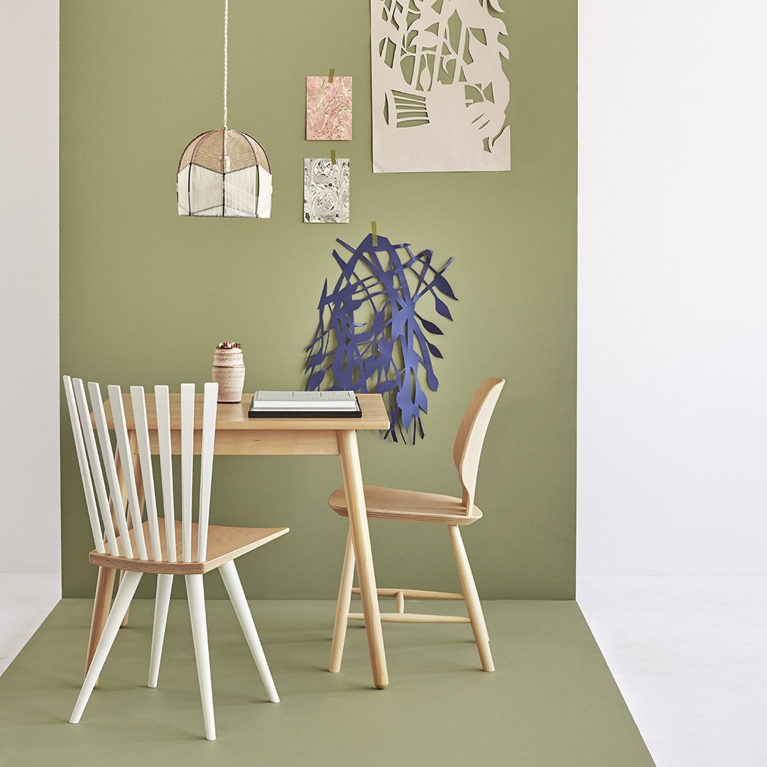 Modern C35A Dining Table Set - 6 Seater Wooden Kitchen Table with Extendable Leaf - Perfect for Family Meals, Dinner Parties & Small Spaces