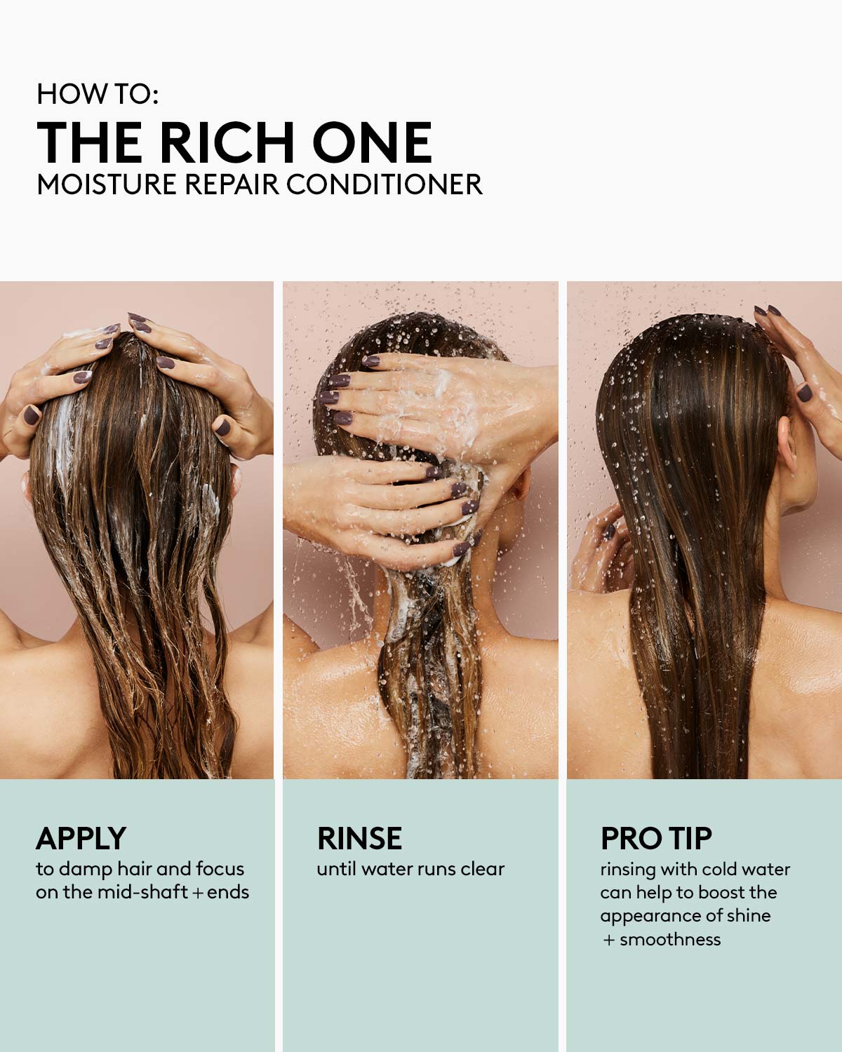 The Rich One Moisture Repair Conditioner - Deep Hydrating Hair Treatment for Dry, Damaged Hair - Perfect for Daily Use & Salon-Quality Results at Home