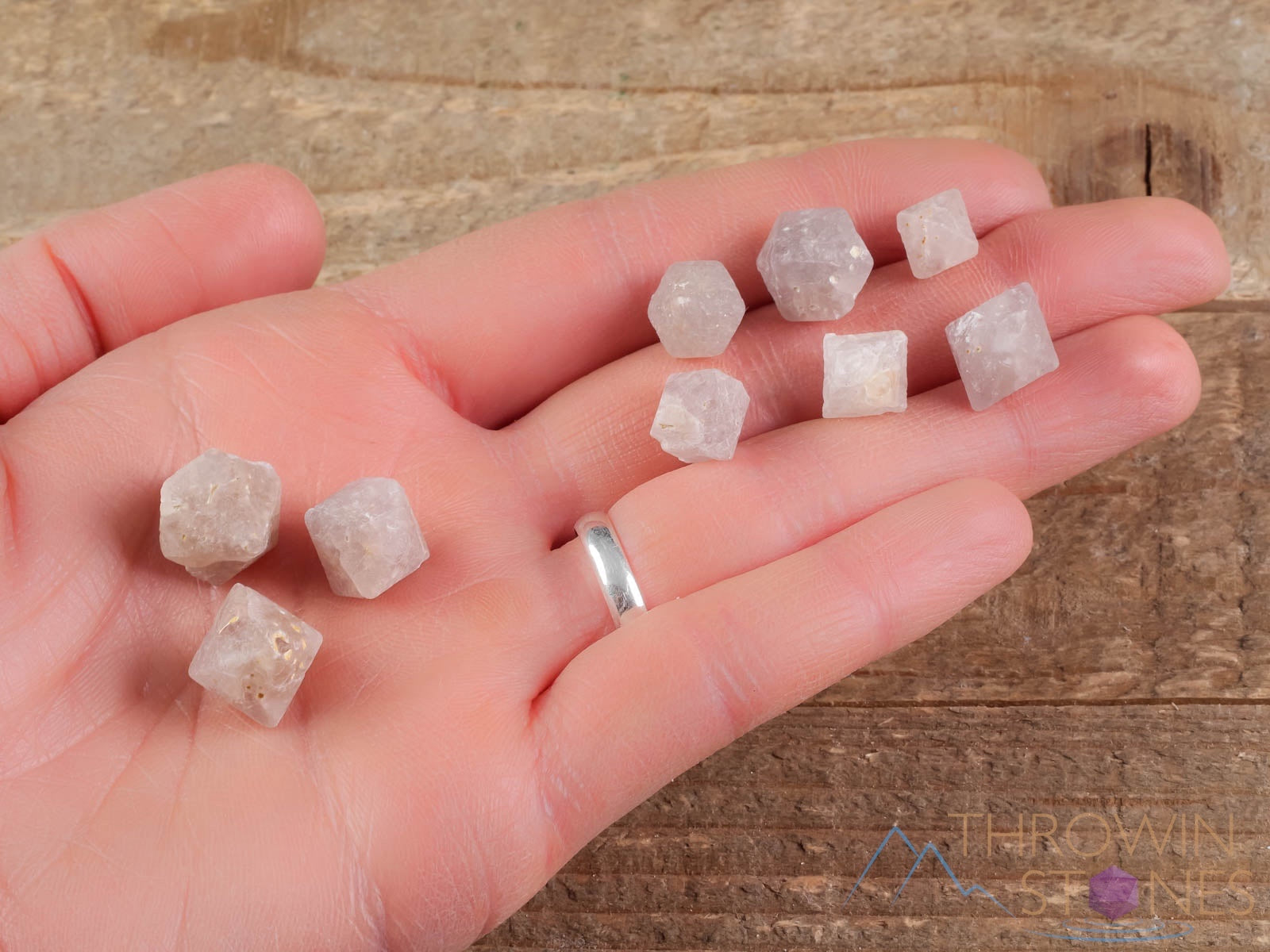 BETA QUARTZ Bipyramid Crystal - Natural Raw Stone for Metaphysical Healing, Sacred Geometry Collection (E1593) | Perfect for Meditation, Energy Work & Spiritual Decor