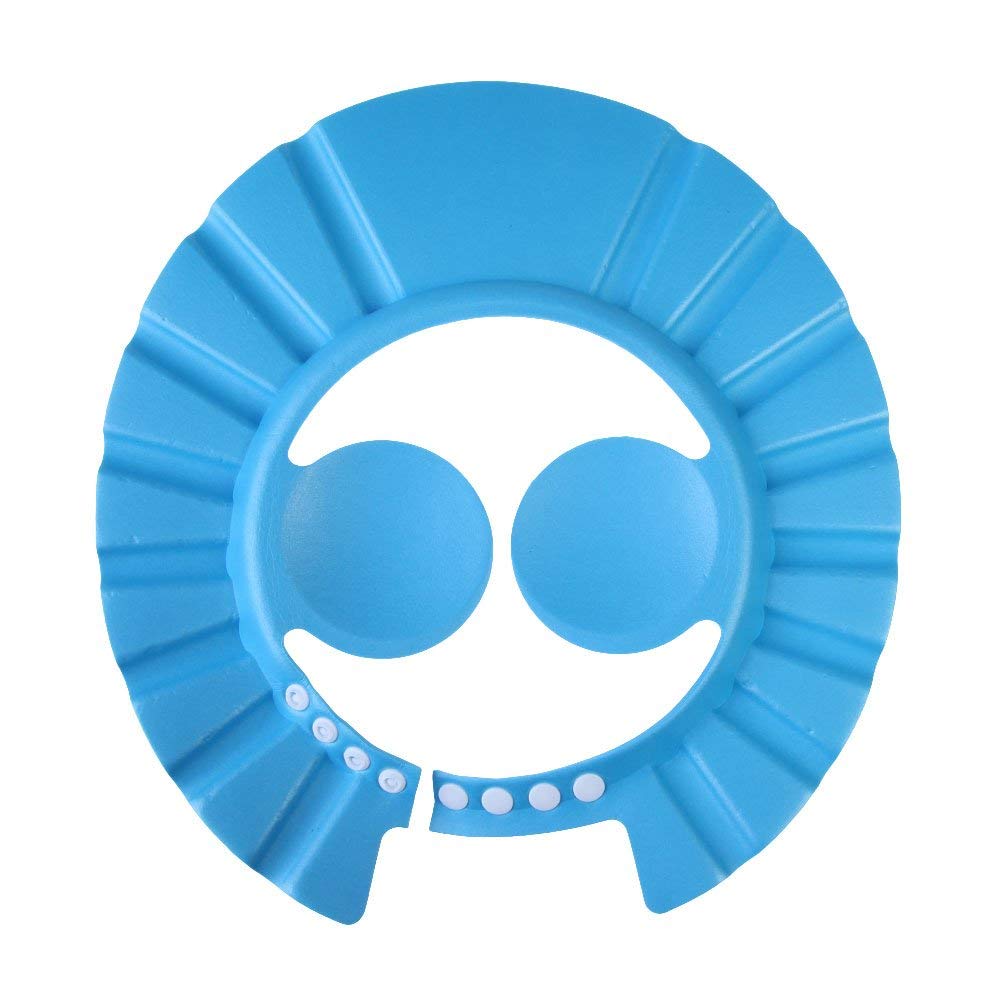 Adjustable Soft Baby Shower Cap for Safe Hair Washing - Waterproof Eye & Ear Protector for Toddlers & Kids - Perfect for Bath Time, Swimming Lessons & Sensitive Skin Care