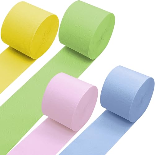 pink blue green yellow