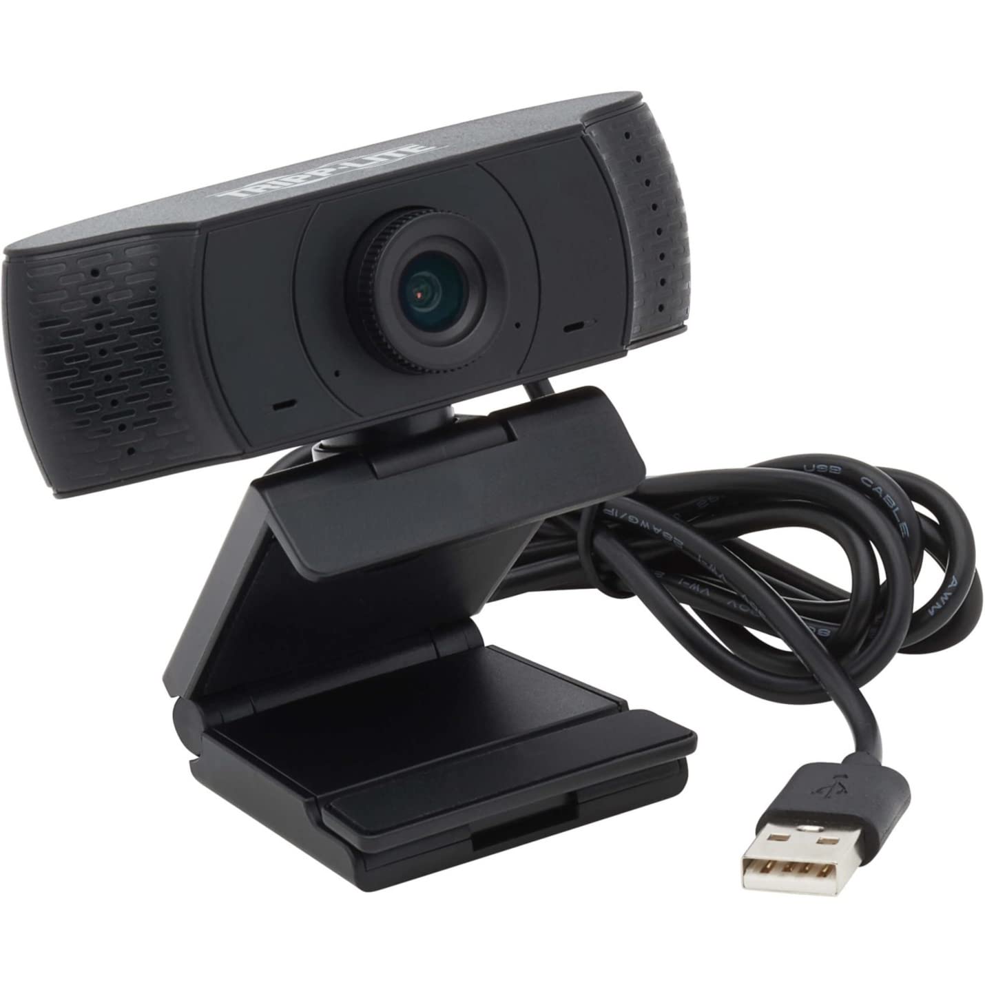 Tripp Lite AWC-001 USB Webcam with Built-in Microphone - 1080p HD Web Camera for Laptops, Desktop Computers, Video Conferencing, Online Classes & Remote Work