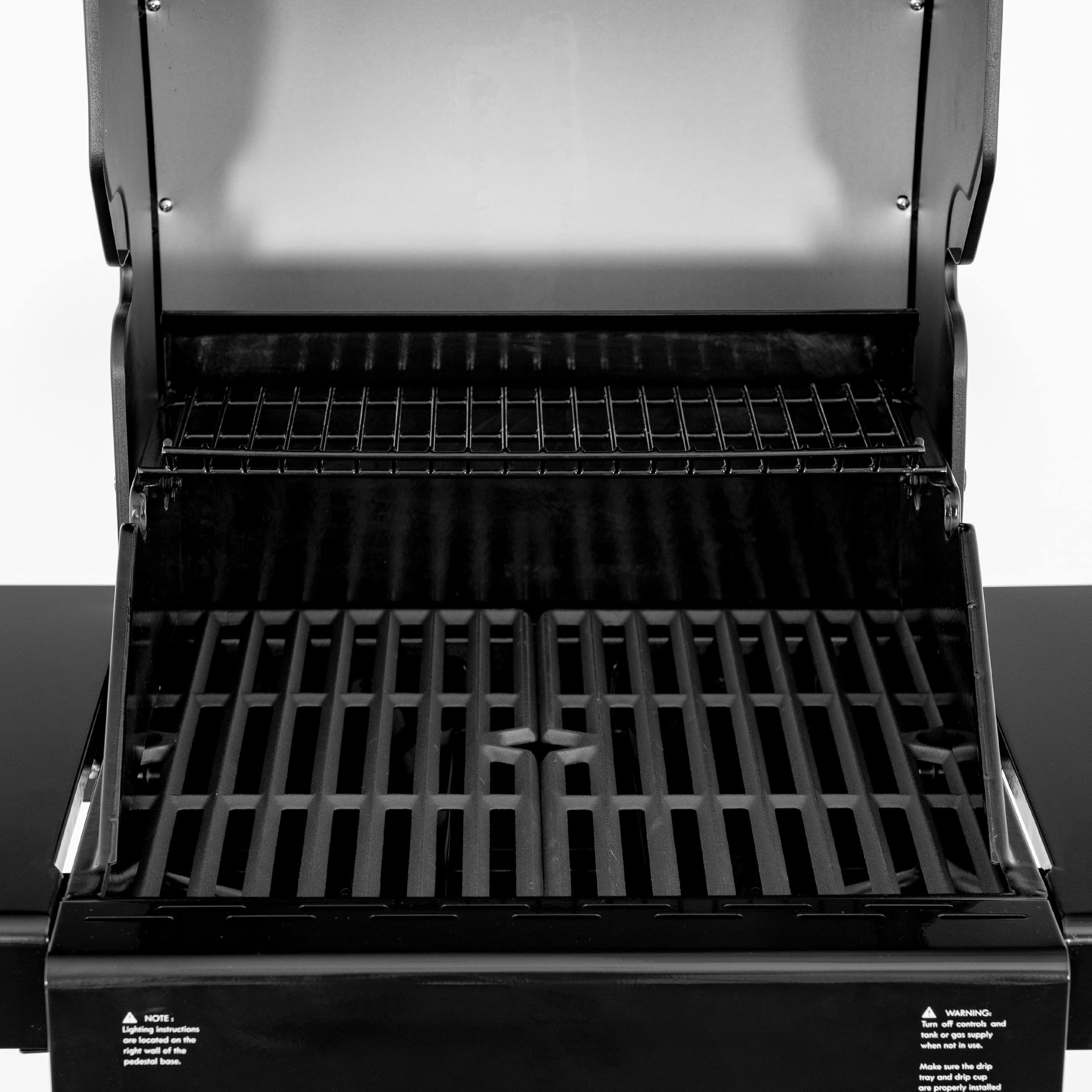 Premium Permasteel 2-Burner Propane Gas Grill with Foldable Side Shelves & Tool Hooks - Outdoor BBQ Grill for Backyard, Patio, Camping & Tailgating - Durable Black/Copper Design - Perfect for Family Gatherings & Summer Cookouts