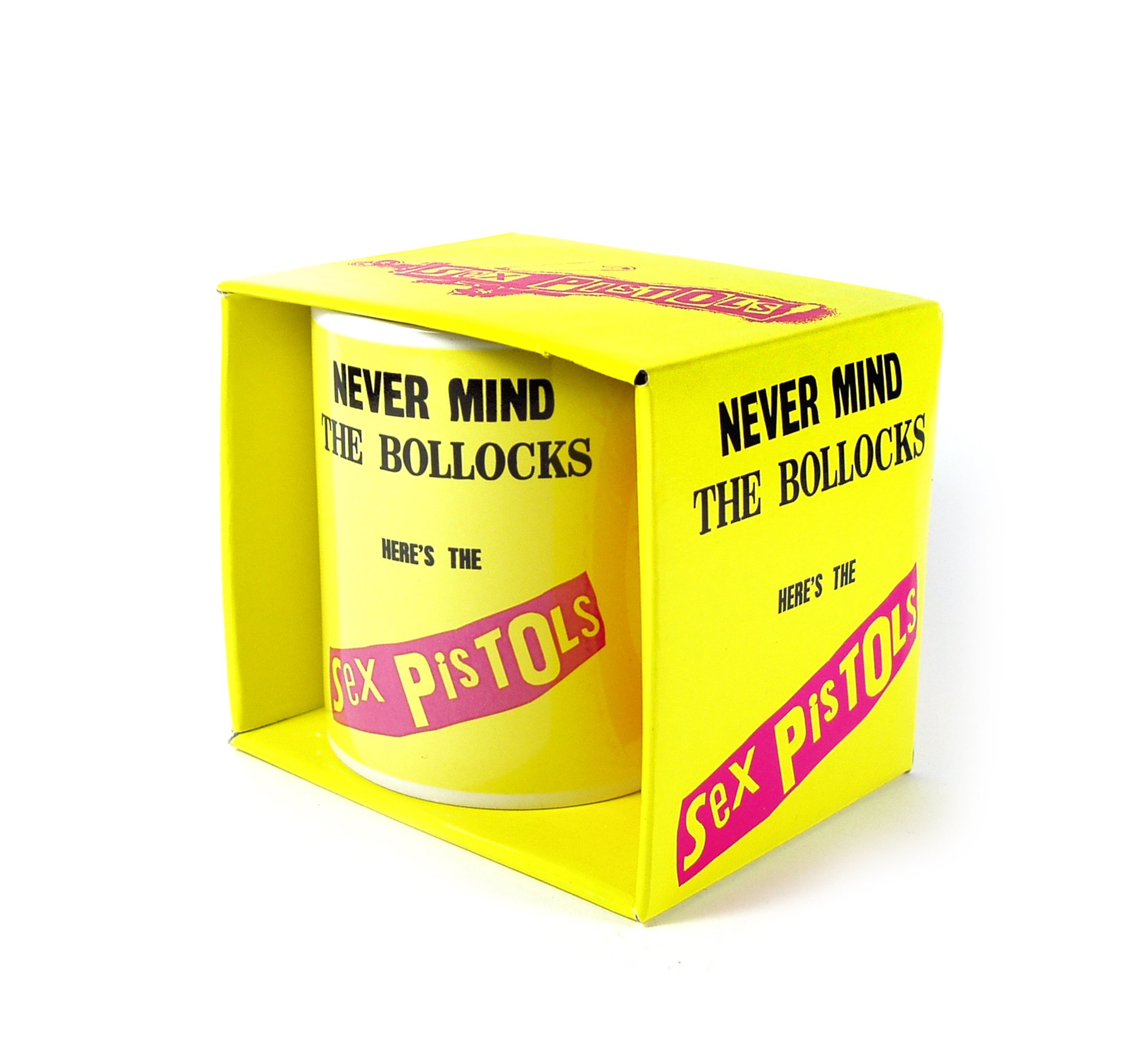 SEX PISTOLS Punk Rock Mug - Never Mind the Bollocks Coffee Cup - Perfect for Punk Fans, Office & Home Use, Gift for Music Lovers