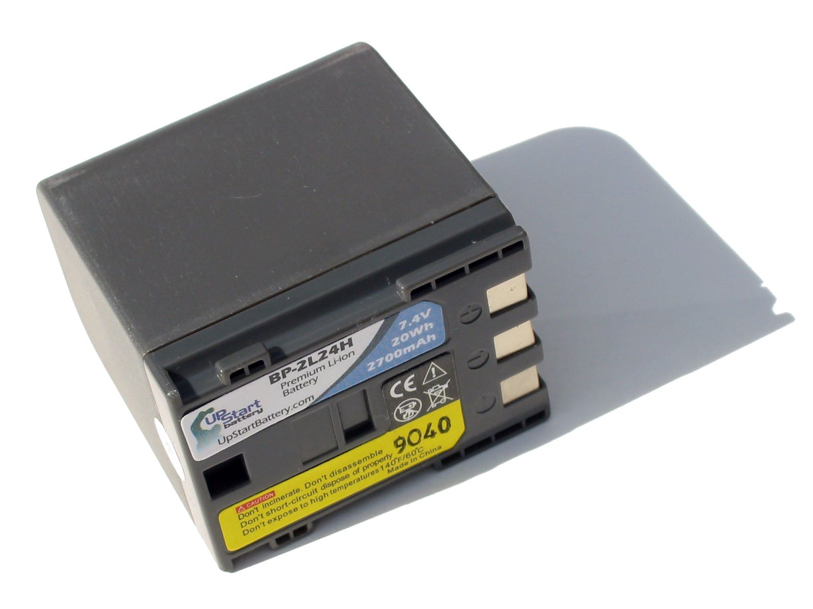 Canon BP-2L14 Battery & Charger Kit (2-Pack) - 2700mAh for VIXIA HG10 - Home & Travel Use