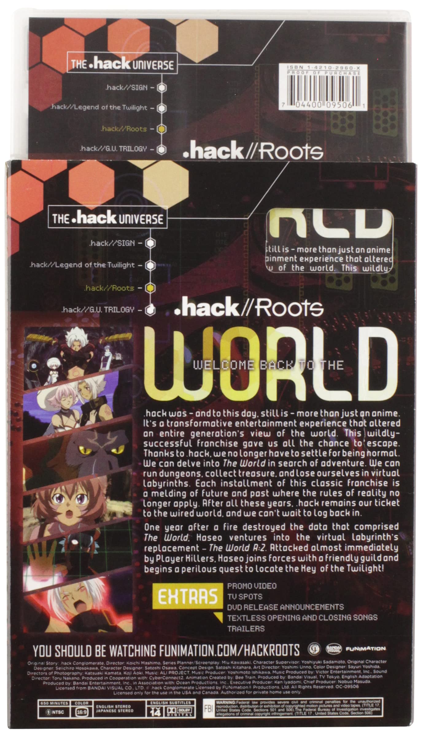 Hack //Roots: Complete Anime DVD Box Set - Limited Edition for Fans & Collectors | Perfect for Binge-Watching, Gift Giving & Anime Lovers | Watch at Home or Anime Parties