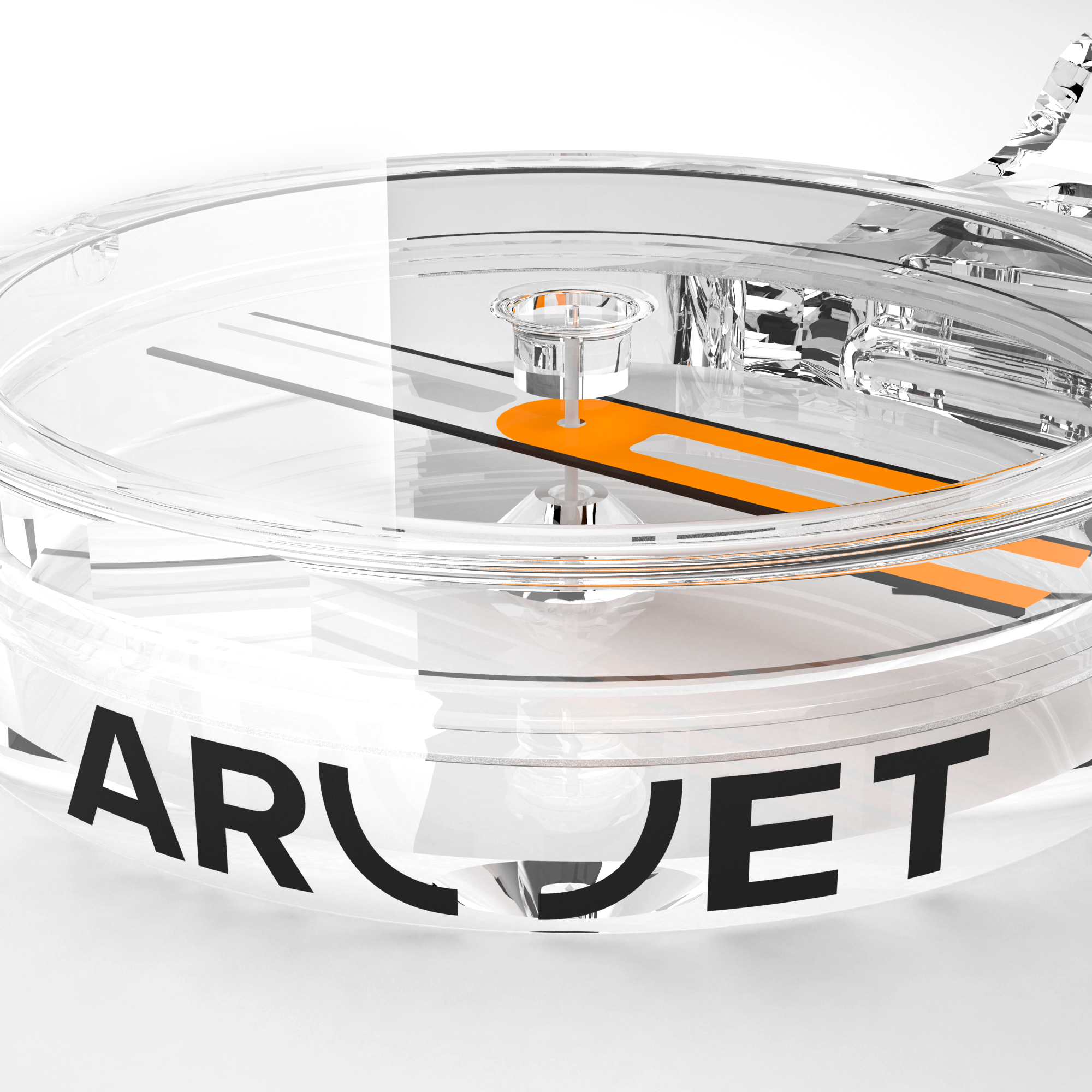 Silva Arc Jet Left Handed Compass - Precision Navigation for Hiking, Camping & Outdoor Adventures