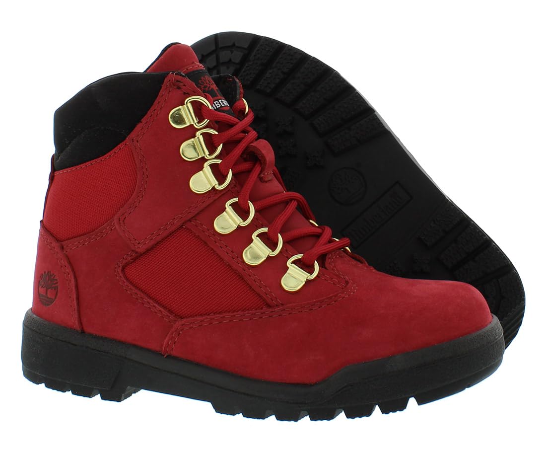 Timberland Toddler & Little Kid 6-Inch Field Boot - Waterproof Hiking Shoes for Boys & Girls - Perfect for Outdoor Adventures & Playtime