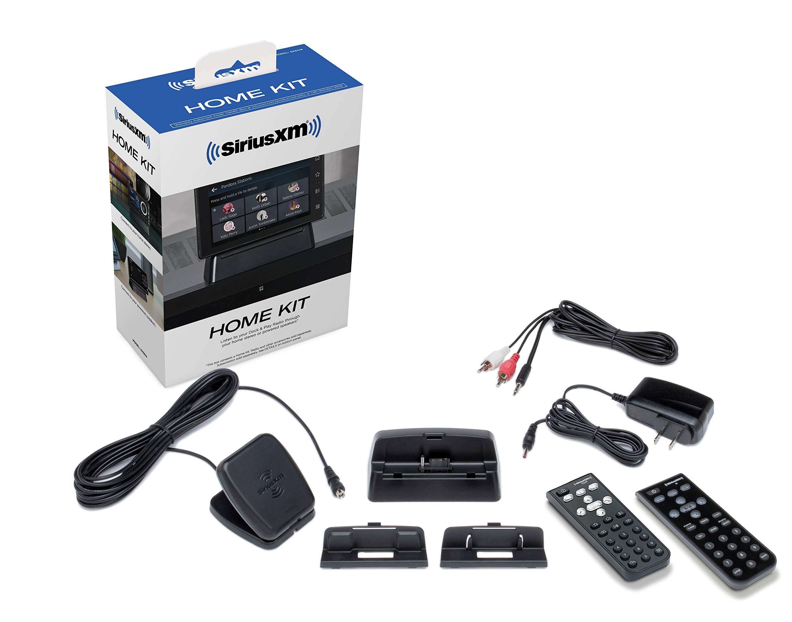 SiriusXM SXDH4 Home Kit - Compatible with Sirius & SXM Dock & Play Models | Home Audio Setup for Indoor Listening | Perfect for Living Room, Office, or Bedroom Use
