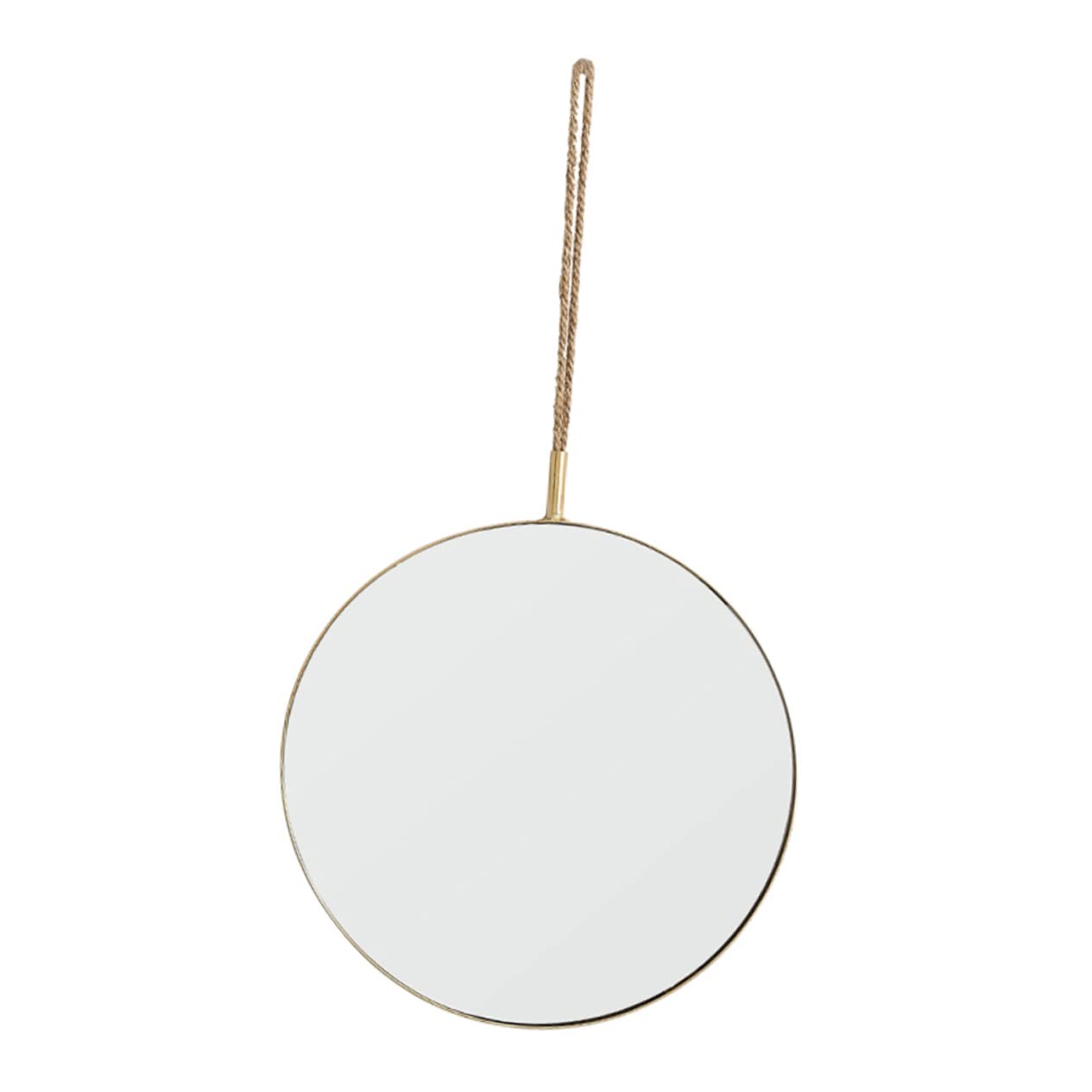 Vintage Round Hanging Mirror - Retro Makeup Mirror for Dressing Table, Wall Decor & Vanity - No Punching Required, Perfect for Bedroom, Bathroom & Boudoir