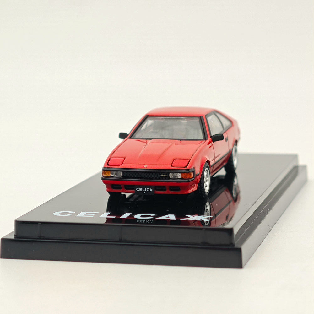 1:64 Scale Toyota Celica XX 2800GT (A60) 1983 Red Diecast Model Car - Limited Edition Collectible for Display & Hobby Enthusiasts