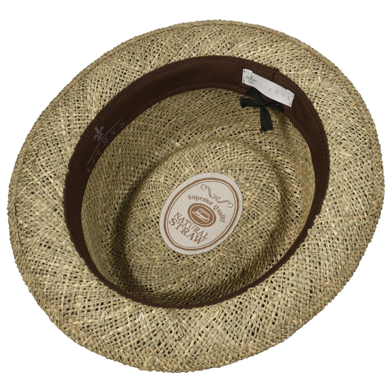 Stylish Montappo Pork Pie Straw Hat by Lierys - Summer Fashion Accessory for Men & Women - Perfect for Beach, Outdoor, and Casual Wear