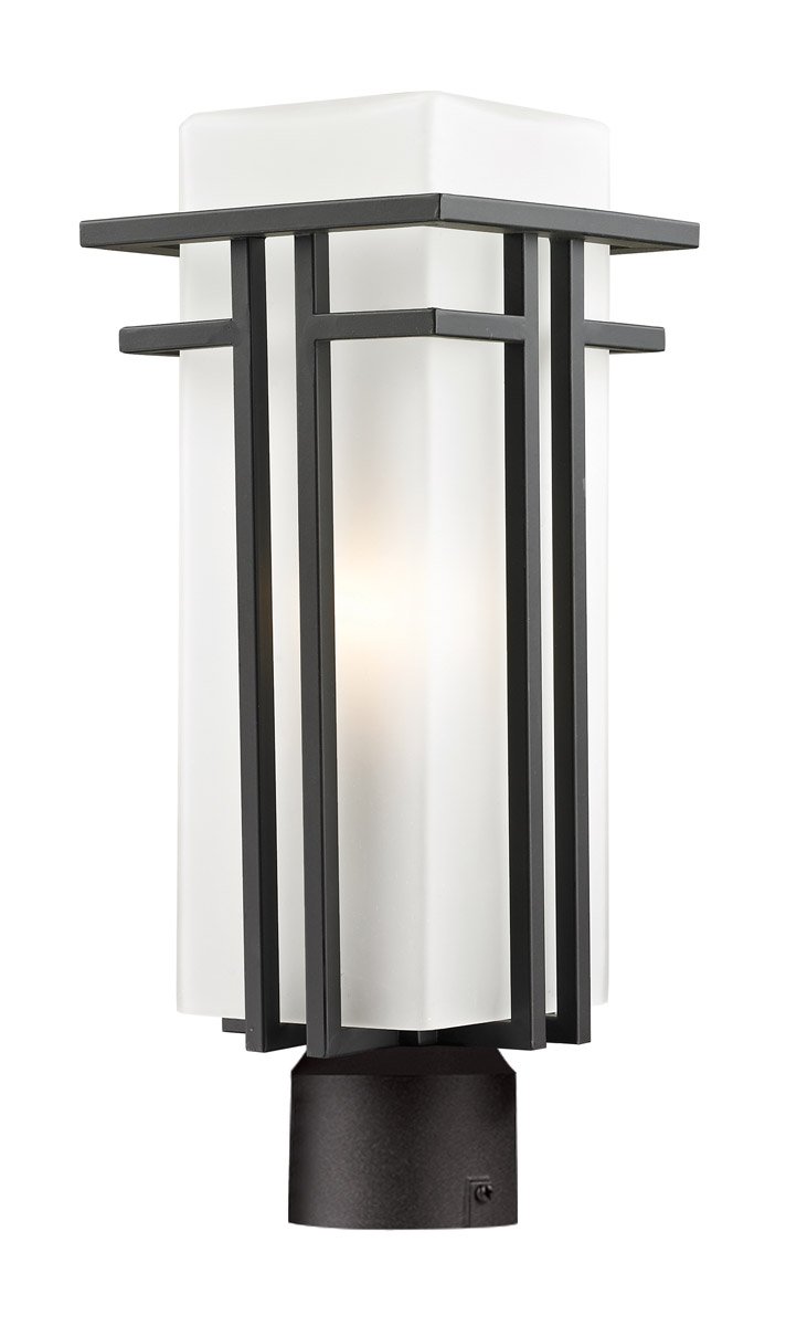 Outdoor Wall Light Fixture - Rubbed Bronze Finish, Steel Construction, Medium Base Bulb (7 Inch, 100W) - Perfect for Patio, Garden, Porch & Exterior Home Lighting