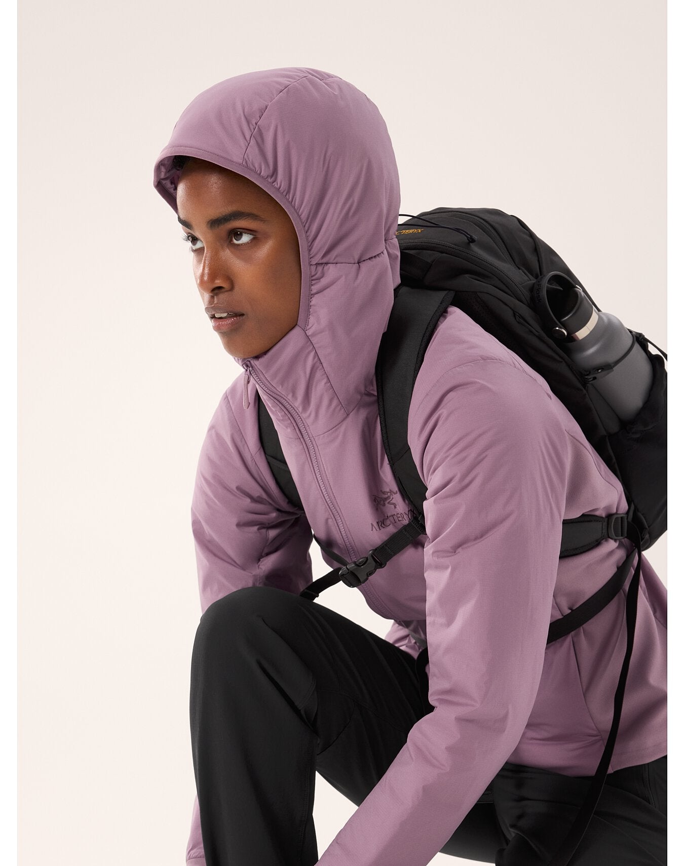 Women's Atom Hoody - Lightweight Water-Resistant Fleece Jacket for Hiking, Running & Outdoor Activities | X000006780 | Past Season Collection