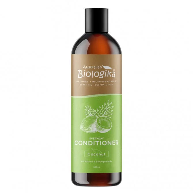 Biologika Coconut Hair Conditioner for Dry & Damaged Hair – Deep Moisturizing & Repair Treatment for Smooth, Shiny Locks | Perfect for Daily Use & Post-Color Care