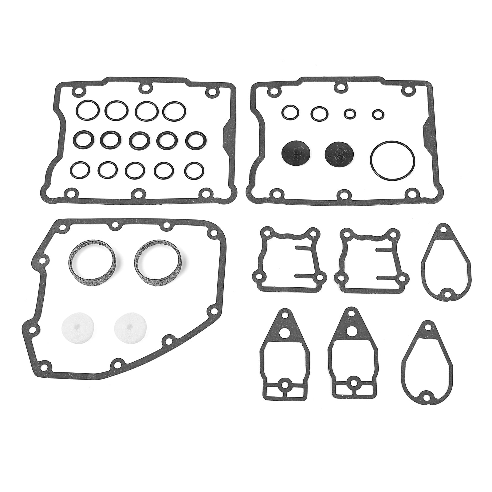 1999-2013 Harley Twin Cam Full Gasket Seal O-Ring Replacement Kit - Compatible with Harley Davidson Twin Cam Engines - Perfect for Motorcycle Engine Repair & Maintenance