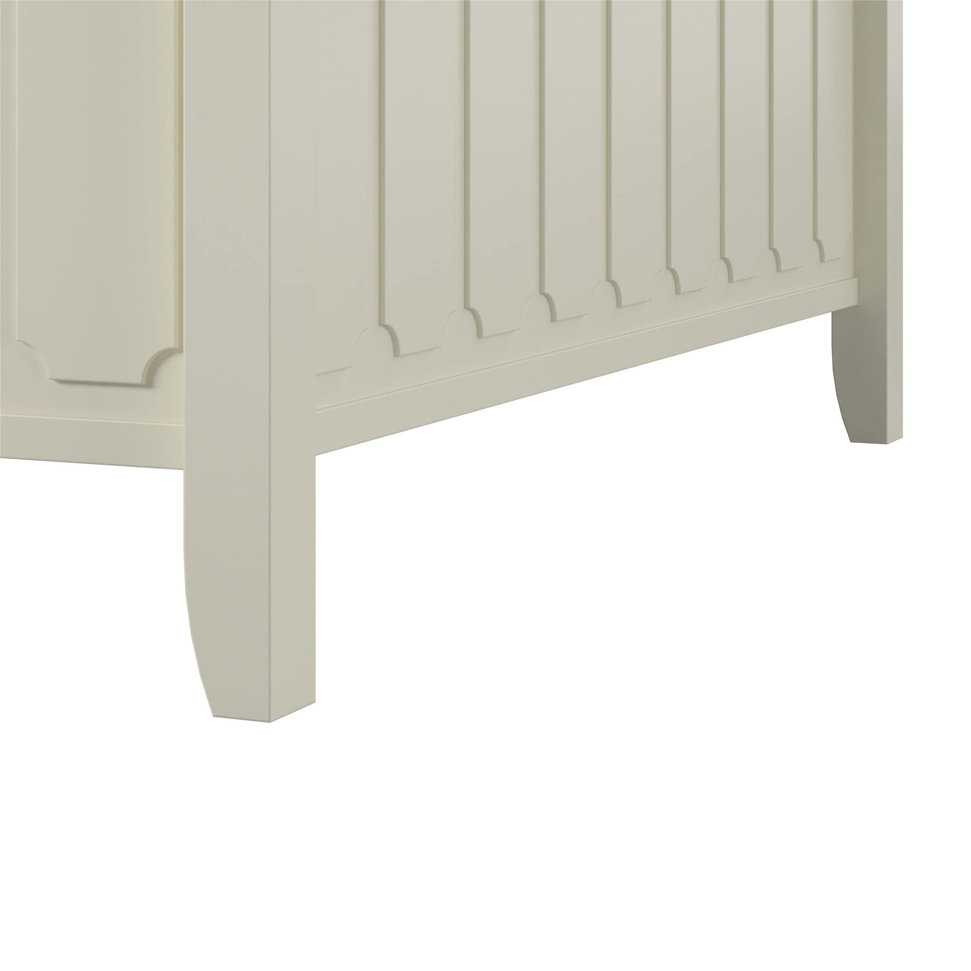 Novogratz Her Majesty Lift Top Coffee Table - White | Modern Lift-Top Design with Storage | Perfect for Living Room, Home Office & Small Spaces