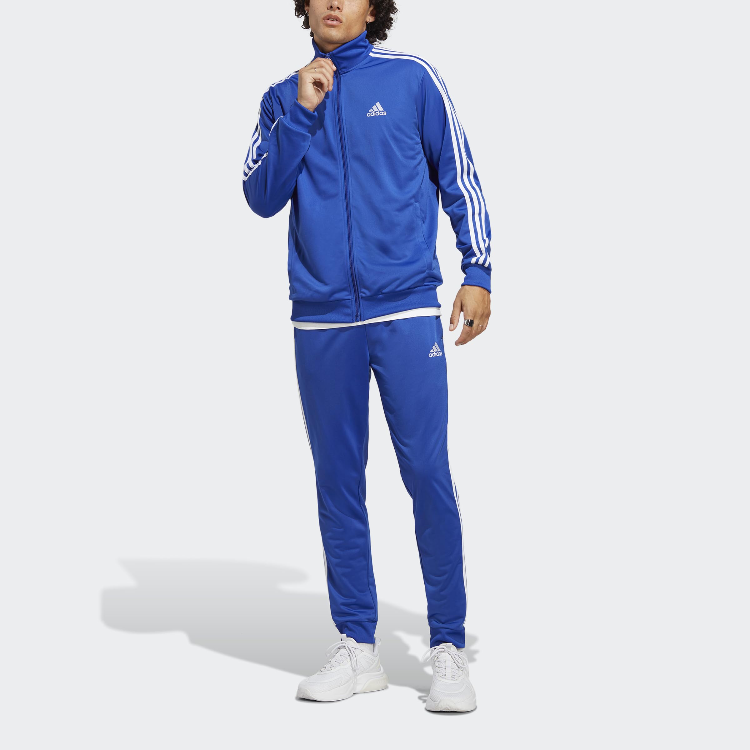 Adidas Men's Running Tracksuit Set - Lightweight Athletic Jogging Suit for Gym & Casual Wear | Perfect for Workouts, Sports & Everyday Comfort