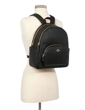 Coach Court Backpack for Women | Genuine Leather Laptop Backpack | Stylish Work & Travel Bag for Business Professionals & College Students