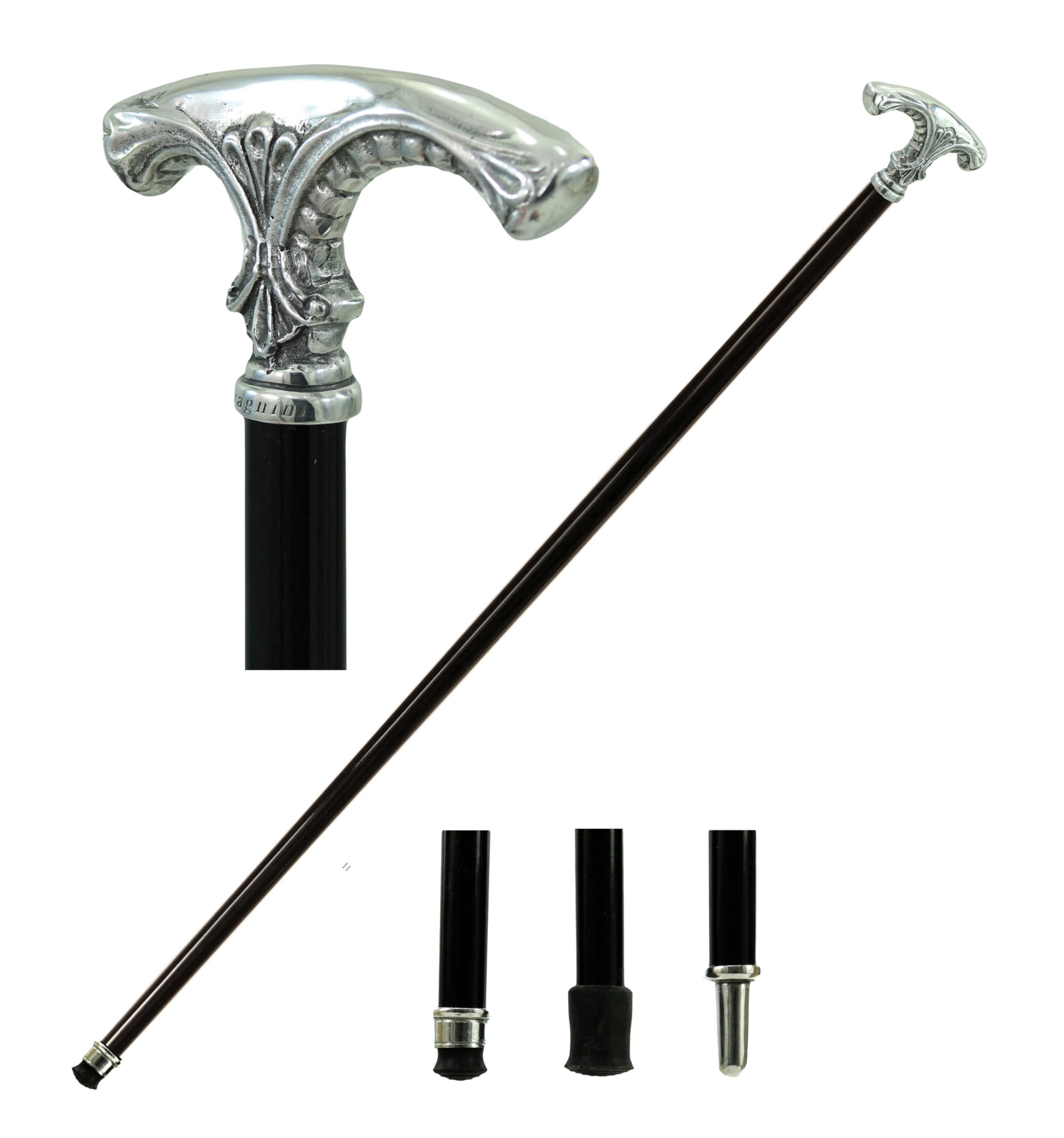 Premium Adjustable Walking Cane for Men & Women - Lightweight Aluminum Mobility Aid with Ergonomic Handle for Seniors, Hiking, Travel & Everyday Support