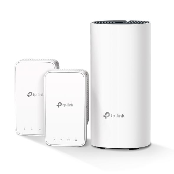 Deco M3 (3-Pack) Whole Home Mesh WiFi System - Seamless Coverage for Large Houses, Smart Homes & Gaming