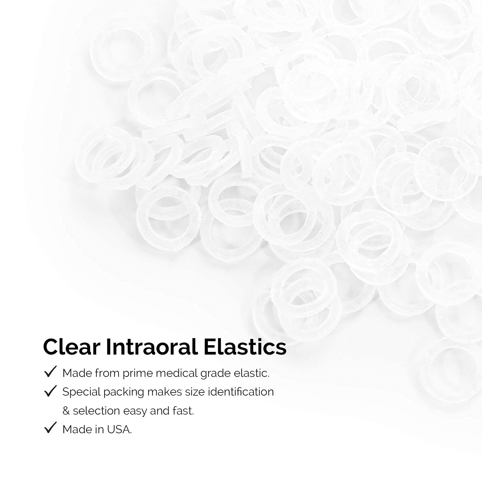 JMU Orthodontic Elastics 1/4