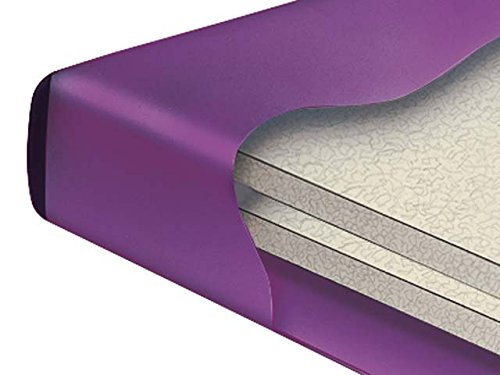 Premium Single Semi Waveless Hardside Waterbed Mattress Kit with Wood Frame - Includes Liner & Fill Kit for Ultimate Comfort | Perfect for Bedrooms, Guest Rooms & Relaxation Spaces