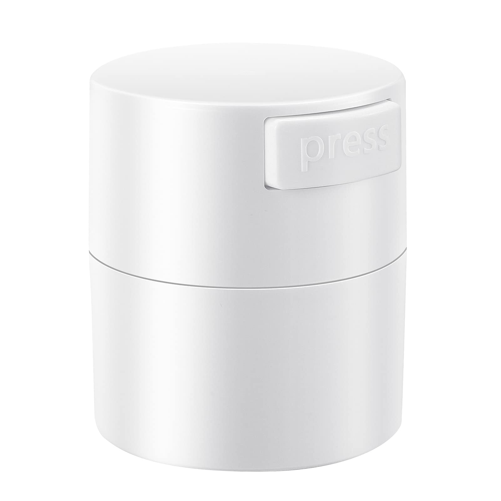 Beaupretty Eyelash Extension Glue Storage Container - Sealed Lash Adhesive Jar for Professional Eyelash Extensions, White - Perfect for Salon Use & DIY Lash Application at Home