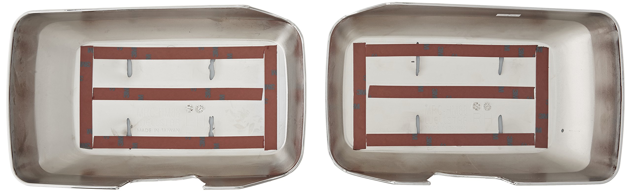 Putco 400027 Chrome Trim Mirror Overlay - Premium Car Mirror Cover for Enhanced Style & Protection | Perfect for Trucks, SUVs & Custom Vehicles