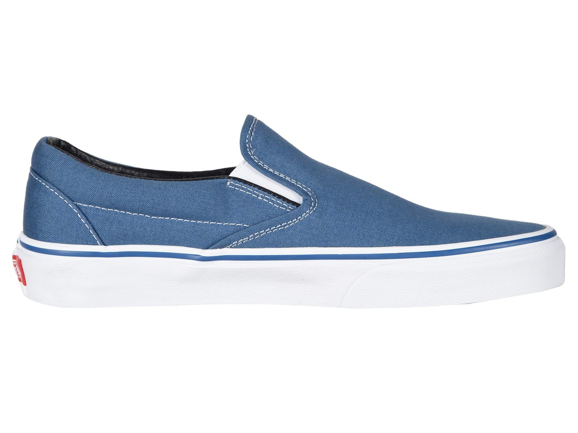 Vans Men's Classic Slip-On Sneakers - Black & White Checkerboard - Comfortable Casual Shoes for Skateboarding, Walking & Everyday Wear (Size 10)